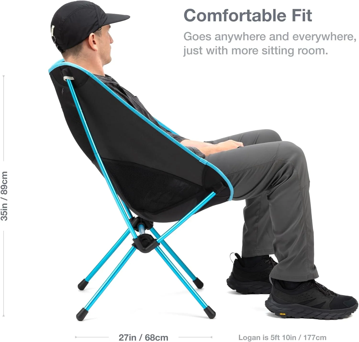 Helinox Chair One XL Lightweight, Portable, Collapsible Camping Chair