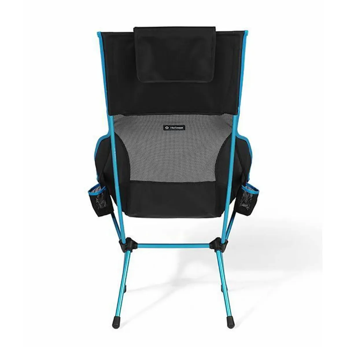 Helinox Savanna Chair - Lightweight Camping Chair - Black / Cyan