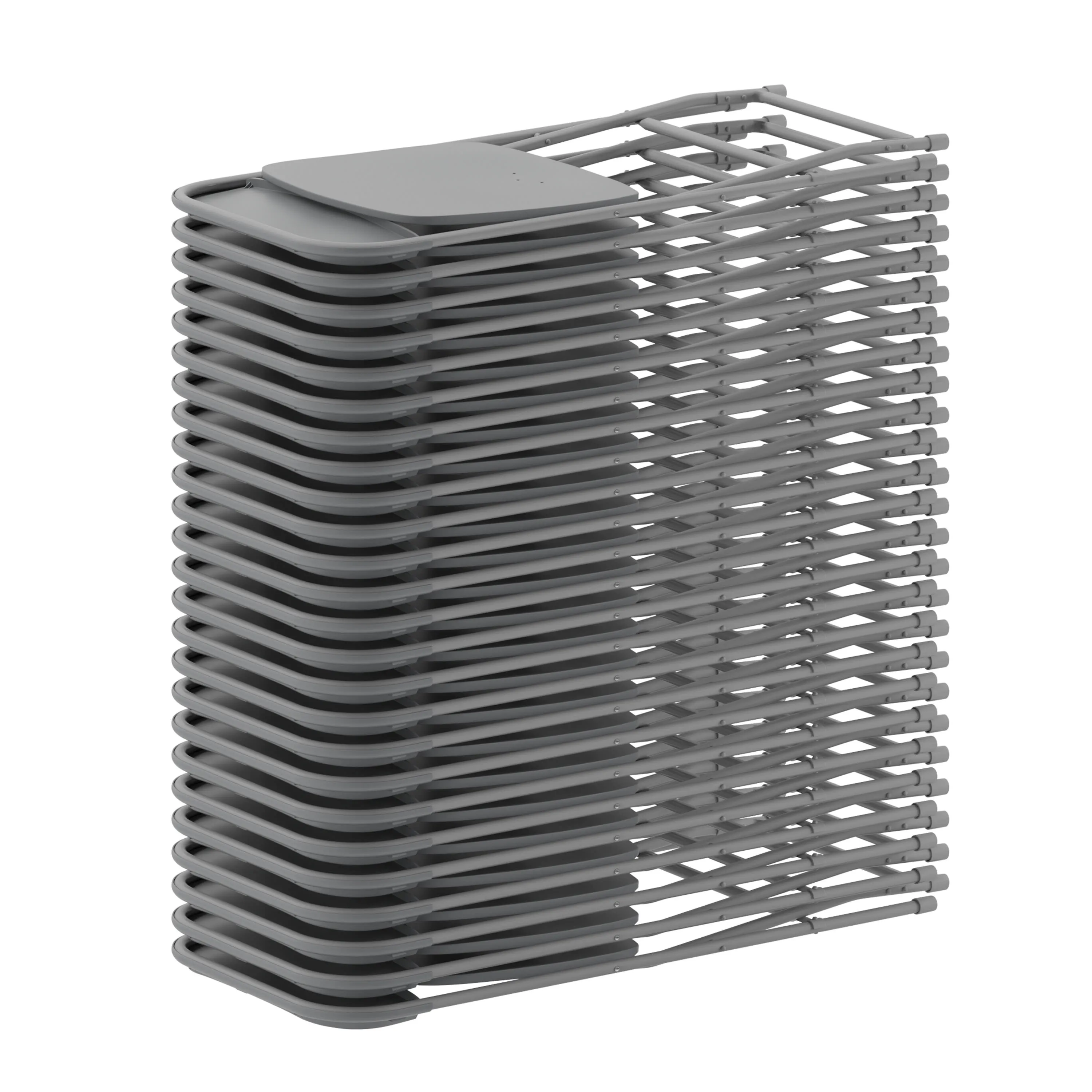 Hercules Series Plastic Folding Chair - 650LB Weight Capacity