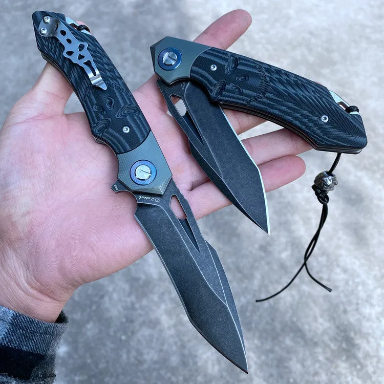 High Hardness Outdoor Survival Folding Knife