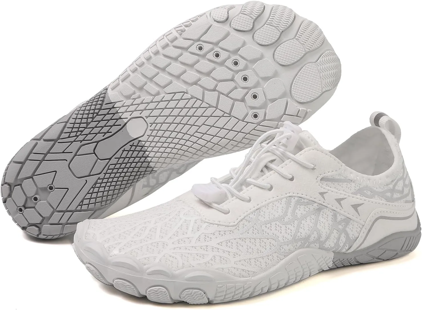 Hike Barefoot Shoes for Women and Men - Pro Wide Toe Box, Healthy & Non-Slip Unisex Athletic Outdoor Hiking Footwear
