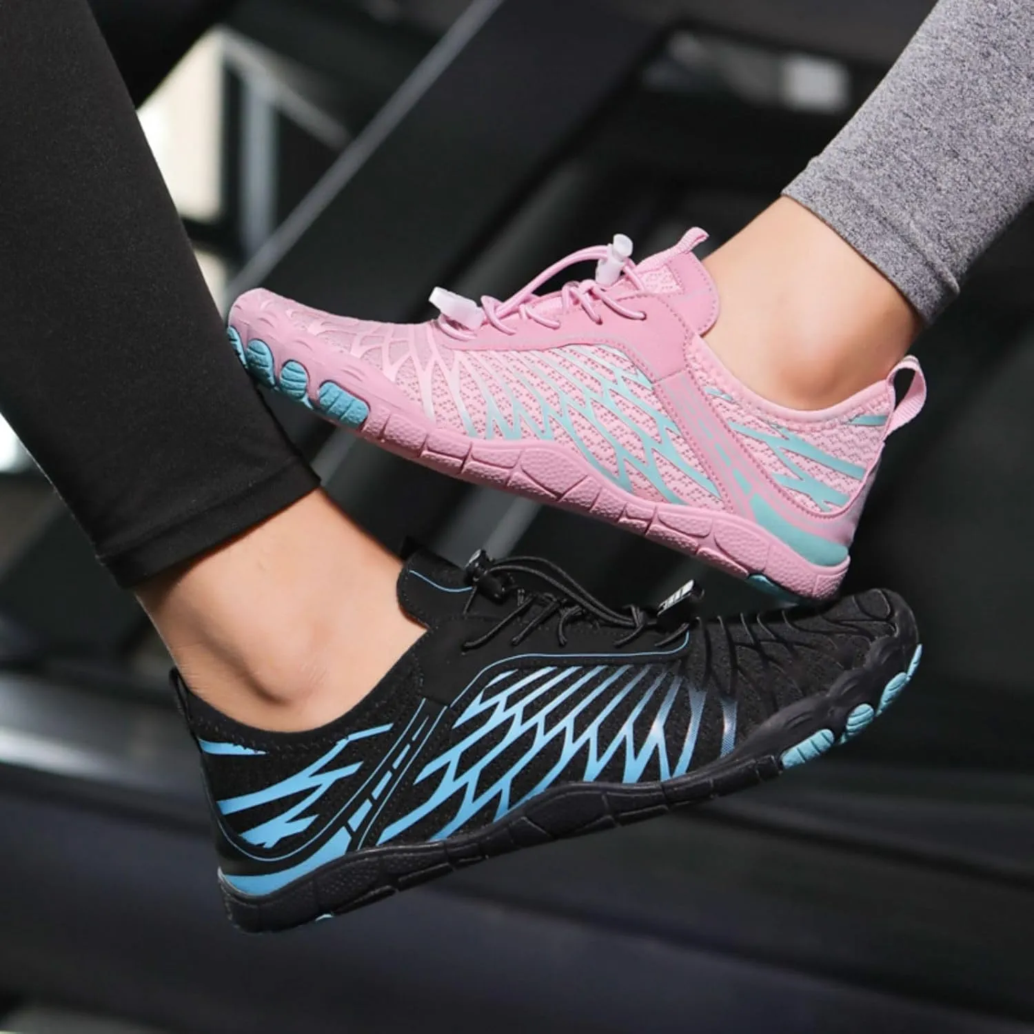 Hike Barefoot Shoes Women Wide Toe Box Healthy & Non-Slip, Unisex Outdoor Hiking Footwear
