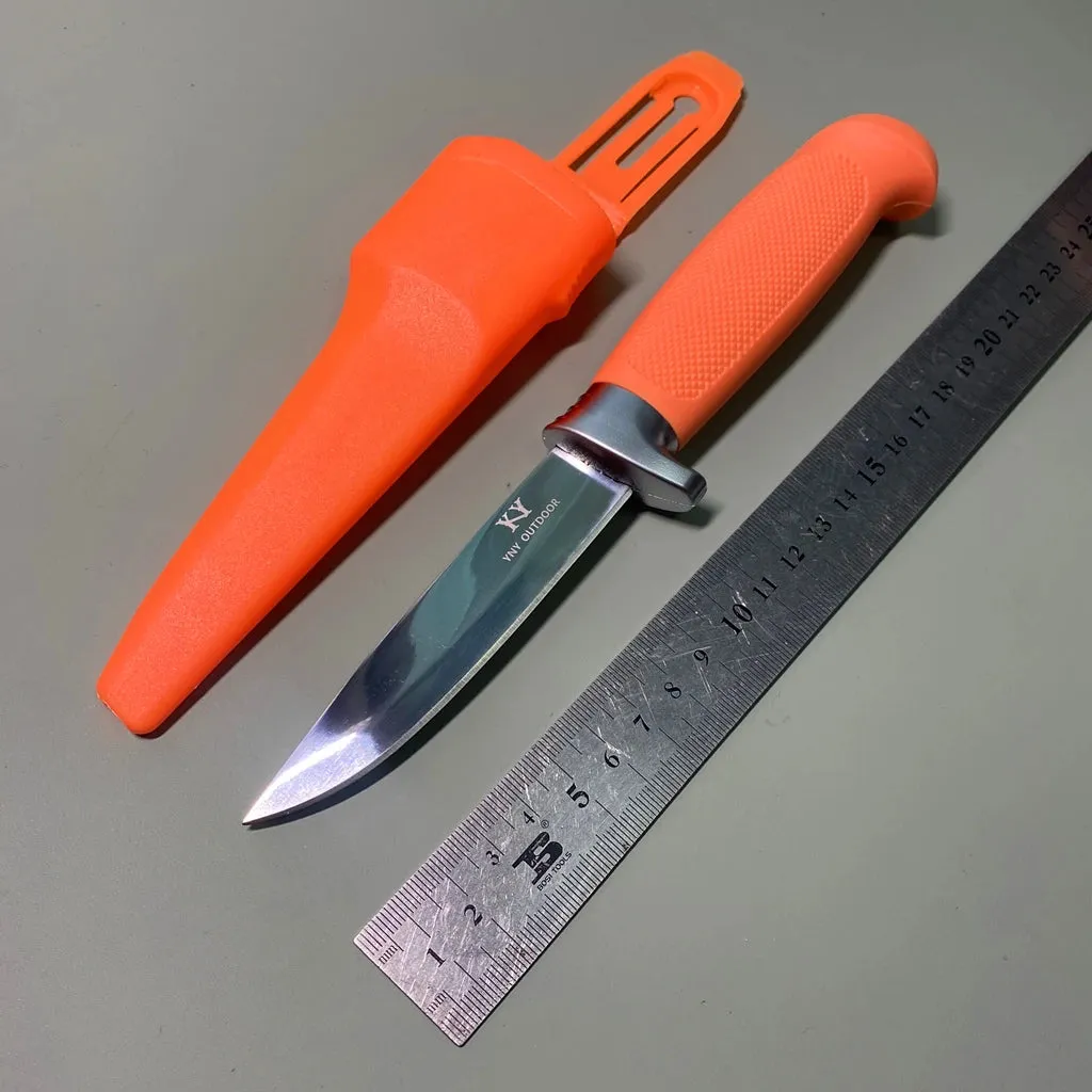 Hunting Straight Full Tang Knife Fixed Blade PP&TPR Handle Knives Cold SRK Survival Combat knife Camping Hiking Outdoor Tool