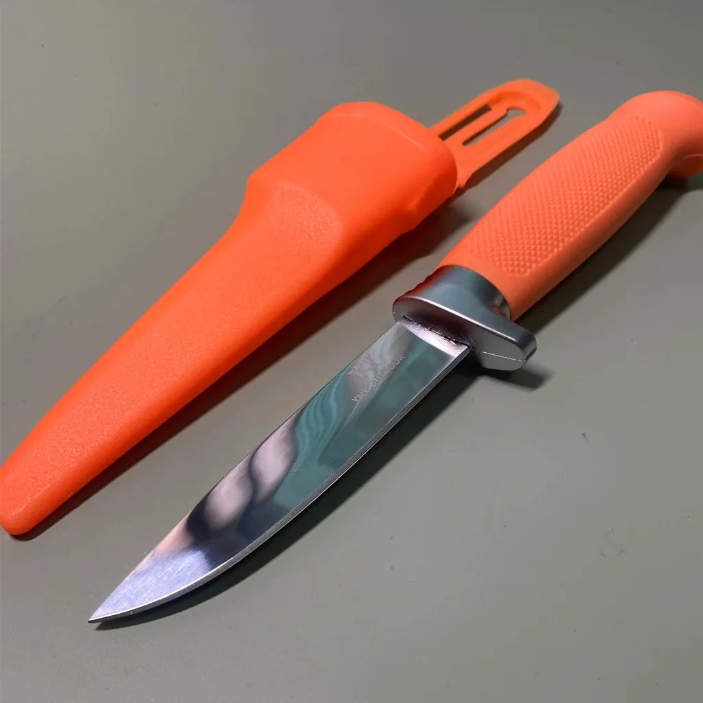 Hunting Straight Full Tang Knife Fixed Blade PP&TPR Handle Knives Cold SRK Survival Combat knife Camping Hiking Outdoor Tool
