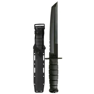 KA-BAR 1245 Tanto 8″ Blade with Hard Plastic Sheath