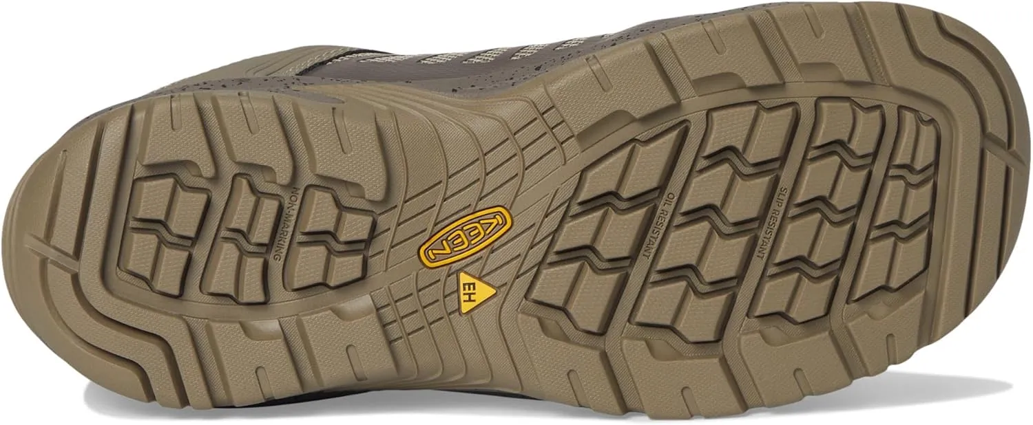 KEEN Utility Men's Reno Low Height Composite Toe Flexible Waterproof Athletic Work Shoe