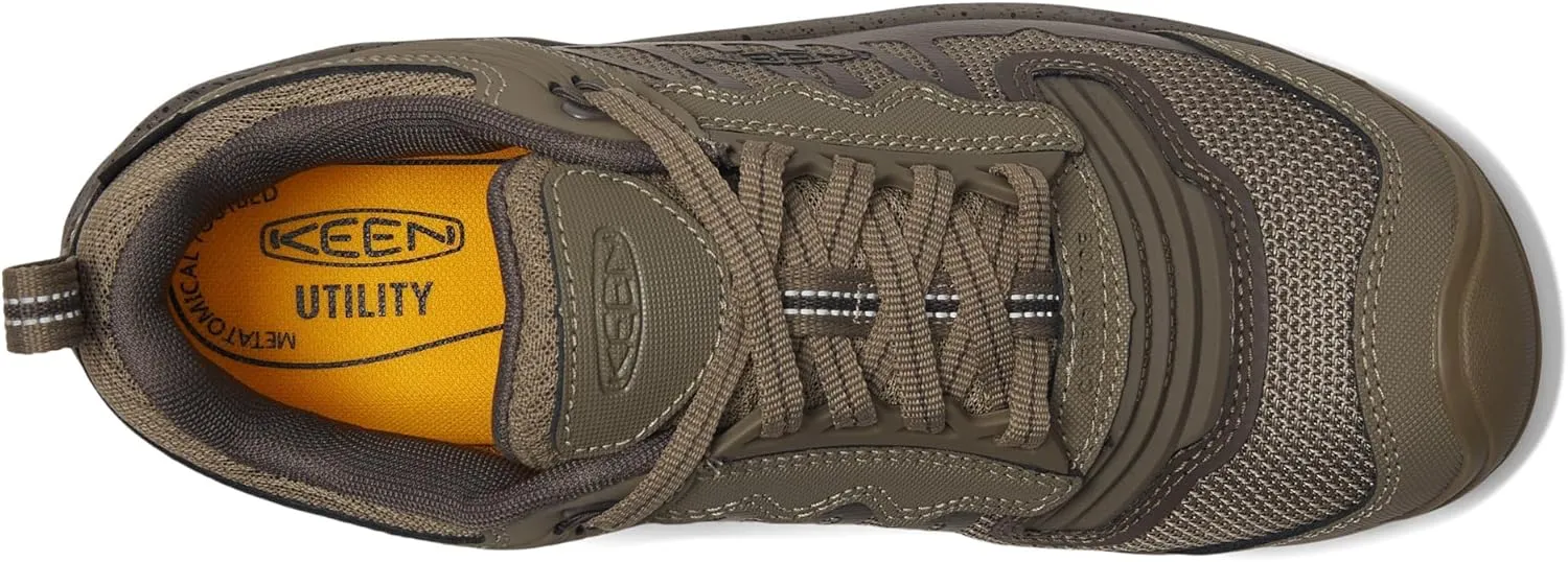 KEEN Utility Men's Reno Low Height Composite Toe Flexible Waterproof Athletic Work Shoe
