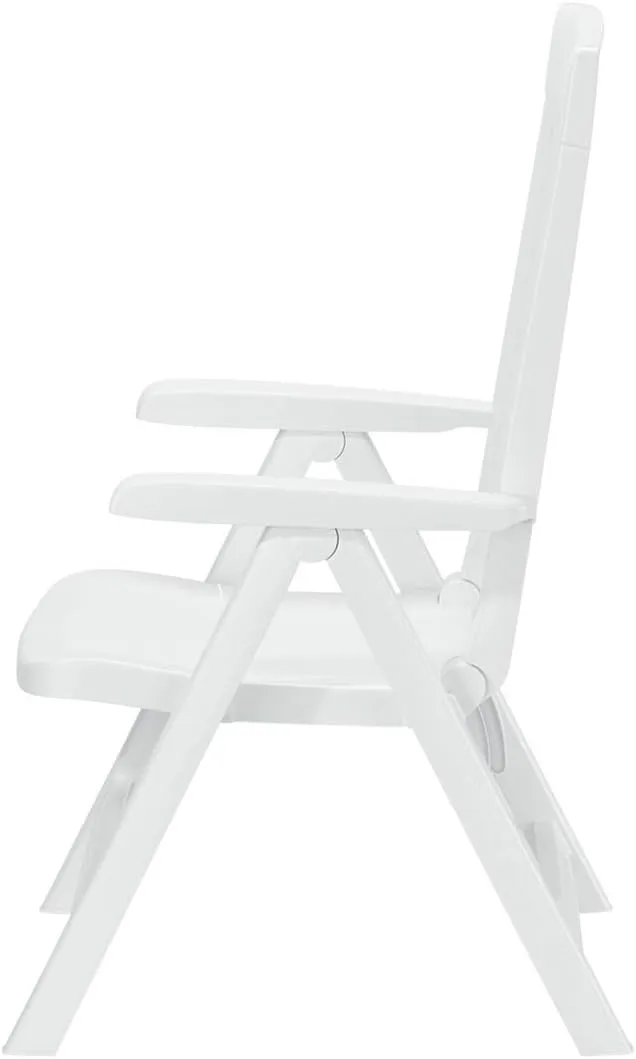KETTLER Sieger Resin Folding Chair Anthracite Gray