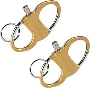 Keychain Lighter, Keychain Match Lighter Can Be Filled with Kerosene, Friction-Type Outdoor Emergency Matches