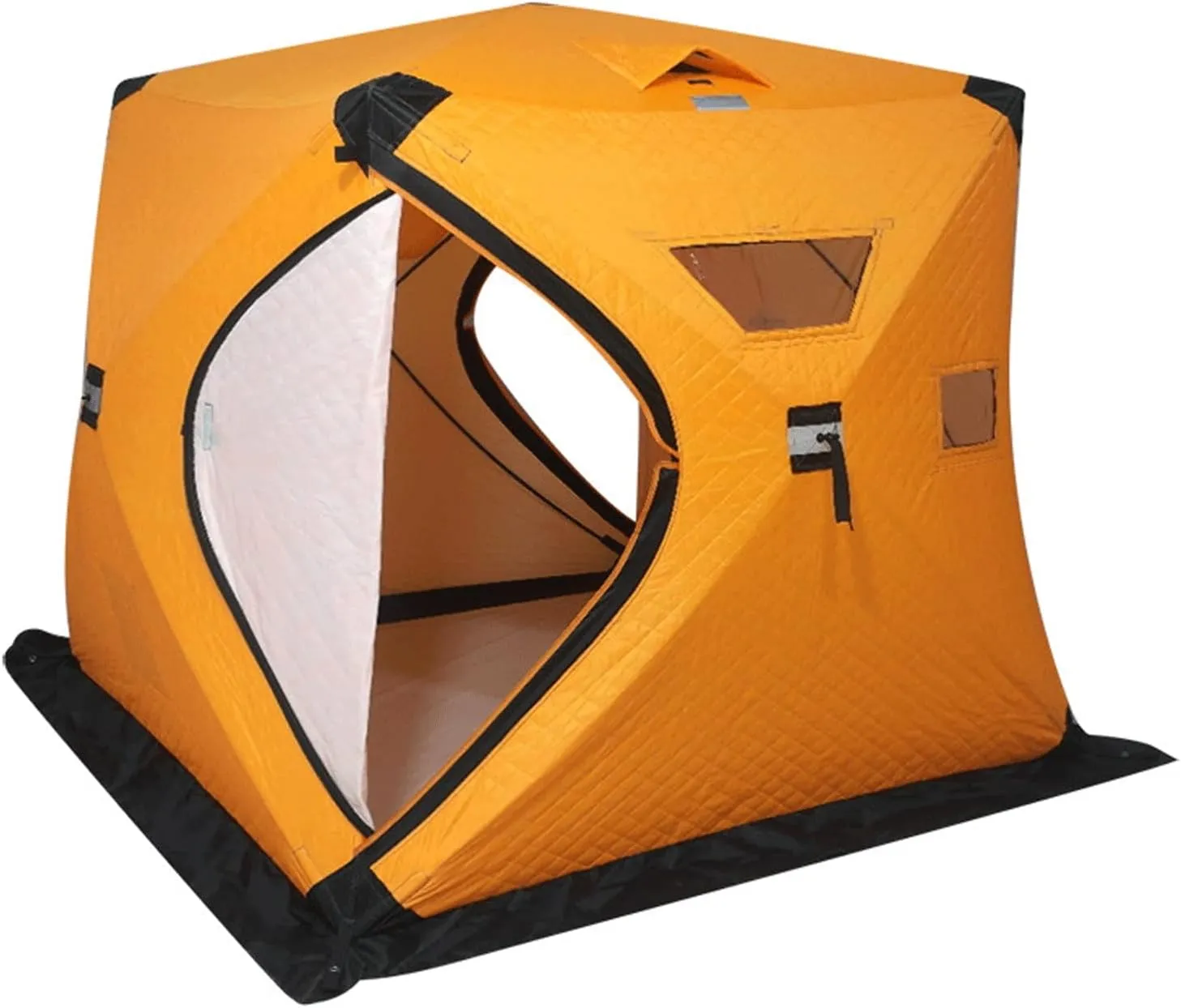 Lightweight Camping Tent Tent Winter Fishing House Outdoor Pop Ice Fishing Shelter in Winter 4 People Ice Fishing Tent Suitable for Winter