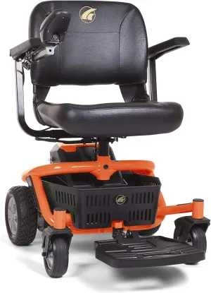 LiteRider Envy Lightweight Electric Power Wheelchair - Compact Mobility Scooter Chair, Disassembles for Travel, GP162 by Golden Technologies