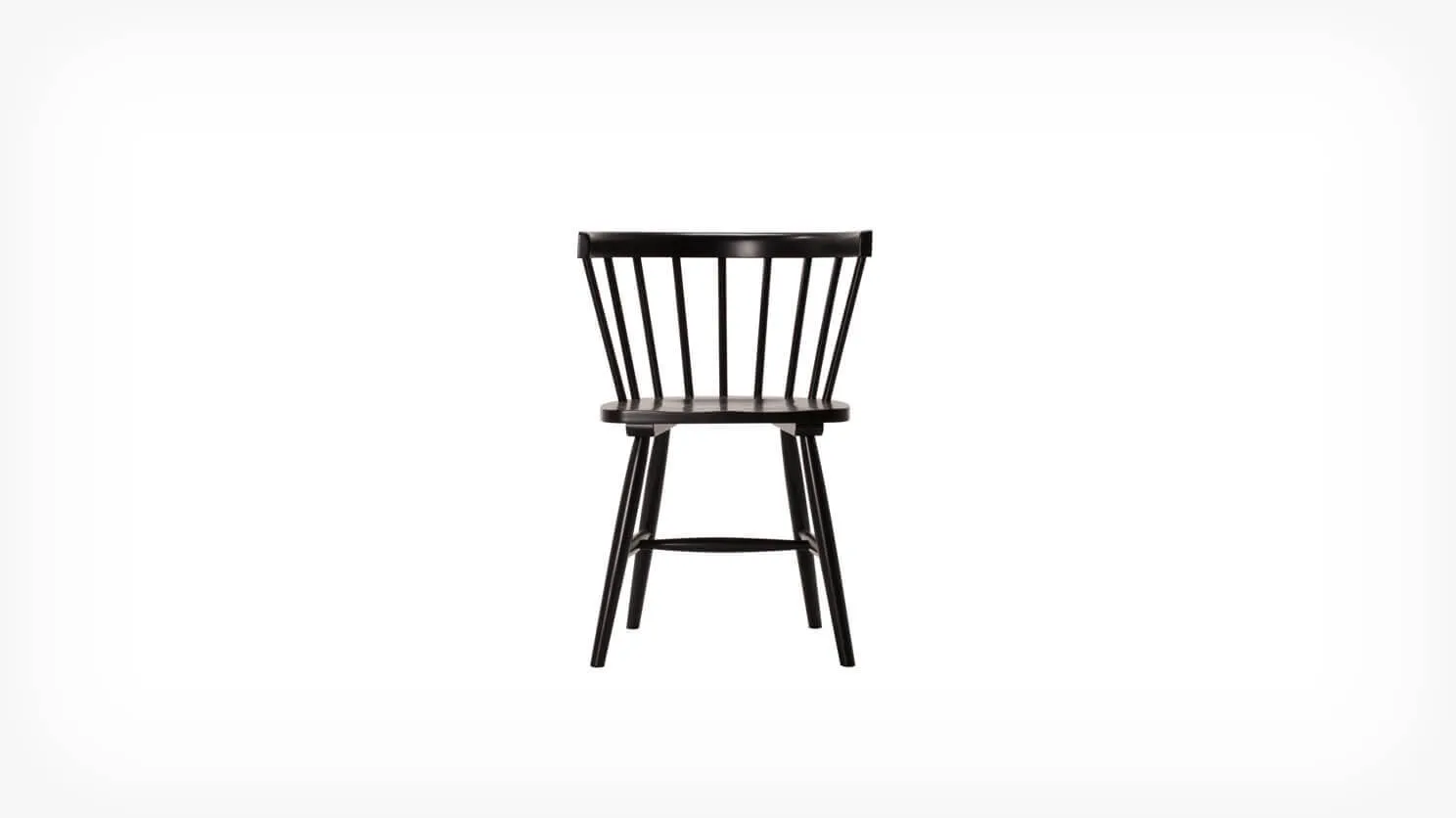 Lyla Armchair in Black Rubberwood
