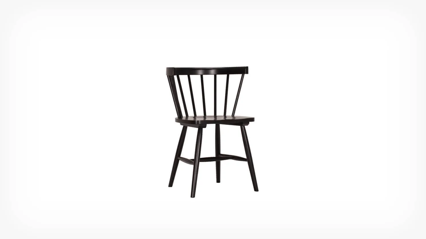 Lyla Armchair in Black Rubberwood