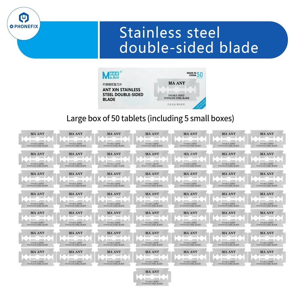 MaAnt M067 Double-sided Knife Holder Screen Opener Glue Removal Blade