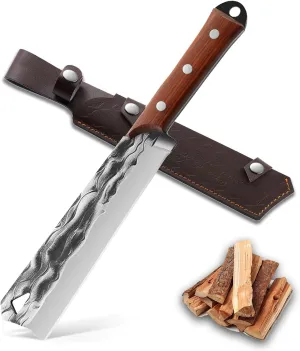 Machete Billhook Sickle Knife for Yard Work Machete for Cutting Trees Machetes Sickle Heavy Duty Machete for clearing Brush Garden Tools AxeConstruction Blade Outdoor……