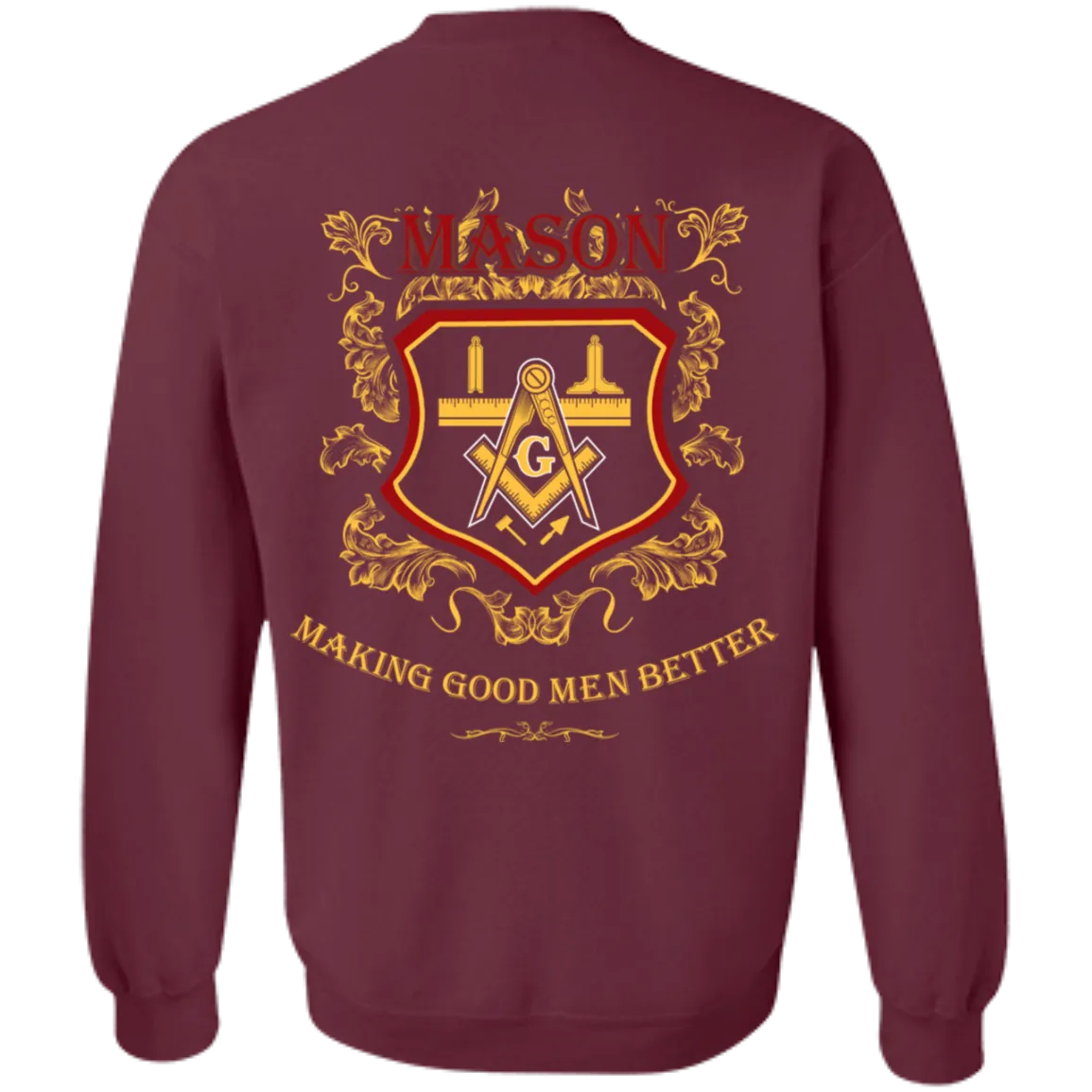 Making Good Man Better Freemason Square & Compass Symbol
