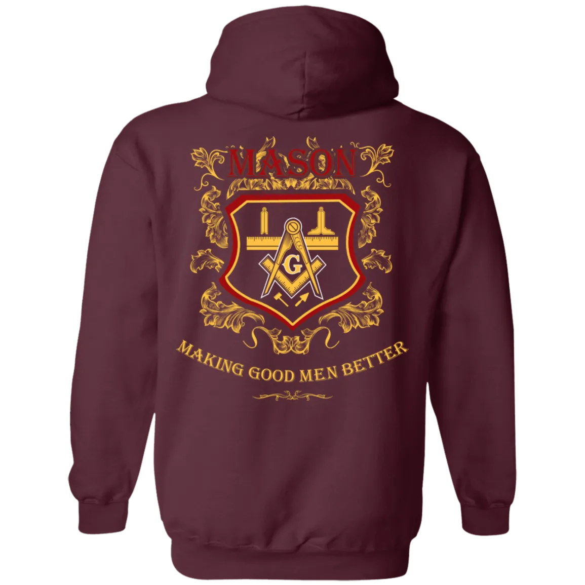 Making Good Man Better Freemason Square & Compass Symbol