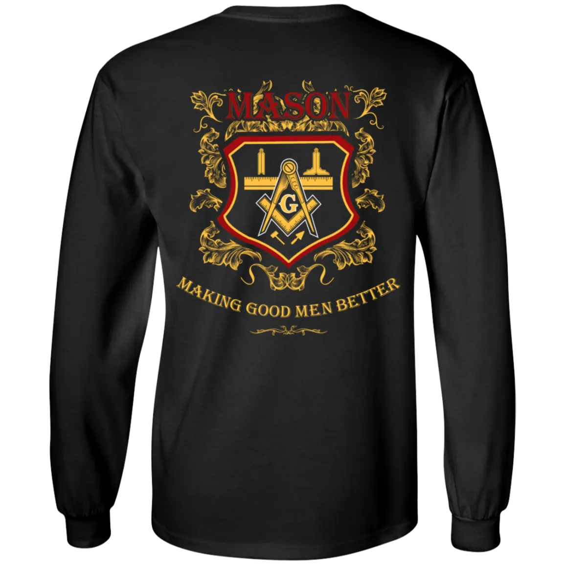 Making Good Man Better Freemason Square & Compass Symbol