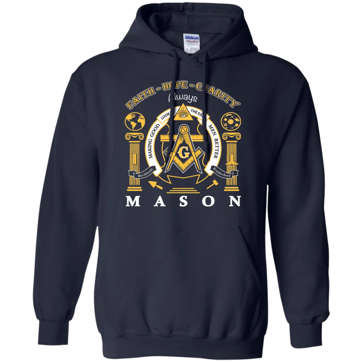 Making Good Men Better Freemason Square & Compass Symbol
