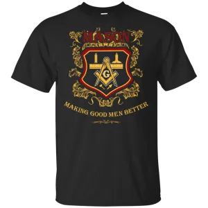 Making Good Men Better Freemason Square & Compass Symbol