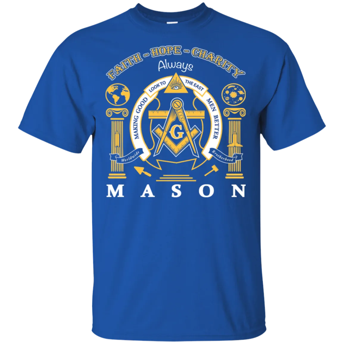 Making Good Men Better Freemason Square & Compass Symbol