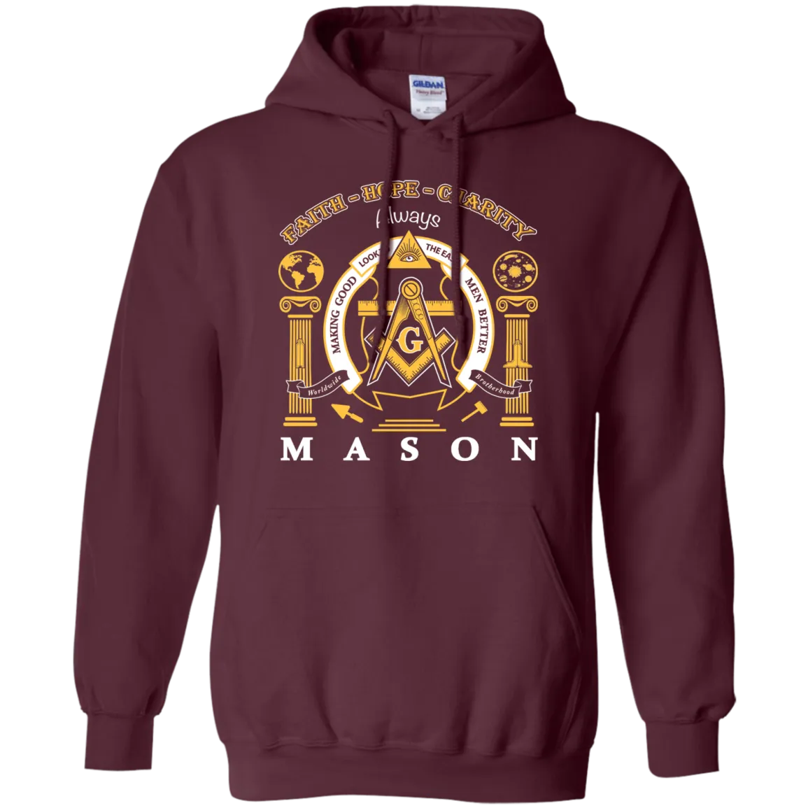 Making Good Men Better Freemason Square & Compass Symbol