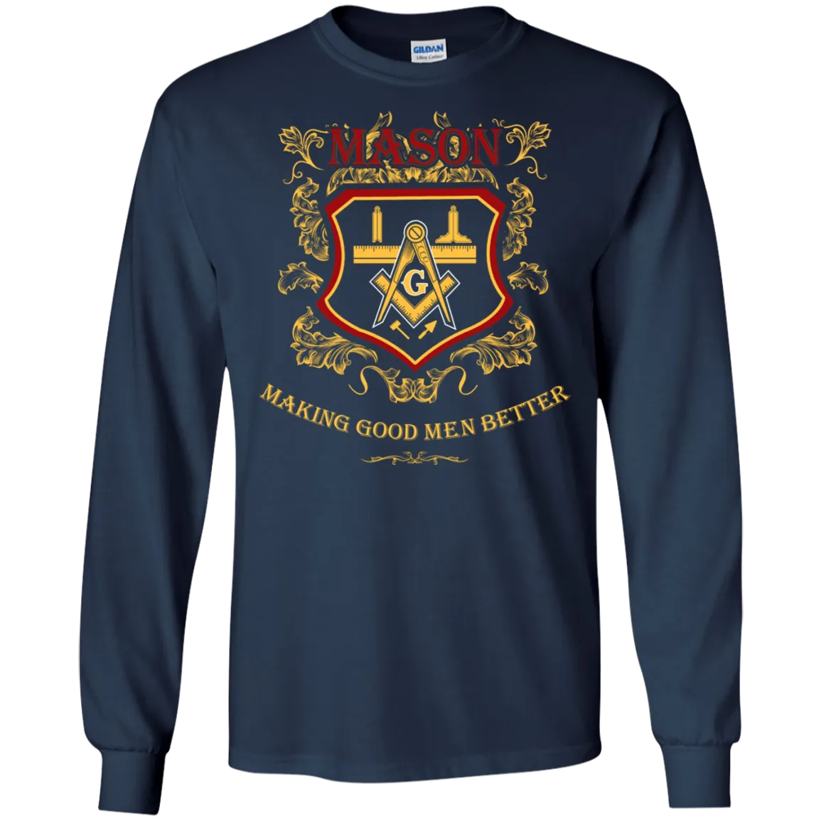 Making Good Men Better Freemason Square & Compass Symbol