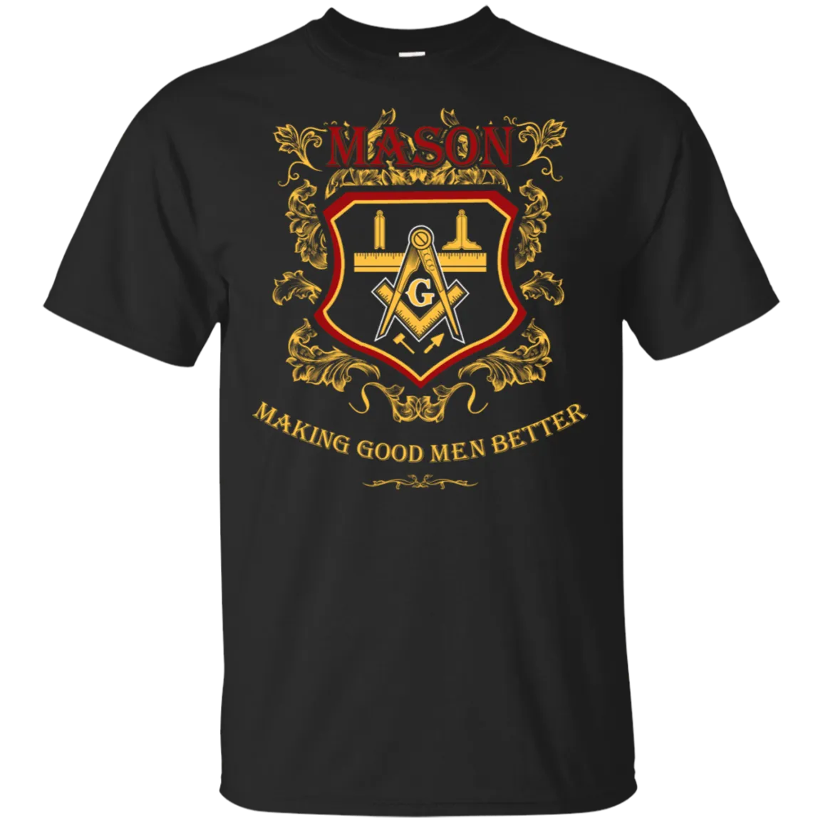 Making Good Men Better Freemason Square & Compass Symbol