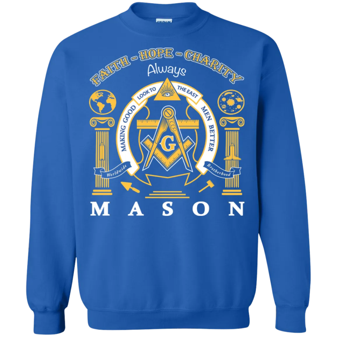 Making Good Men Better Freemason Square & Compass Symbol