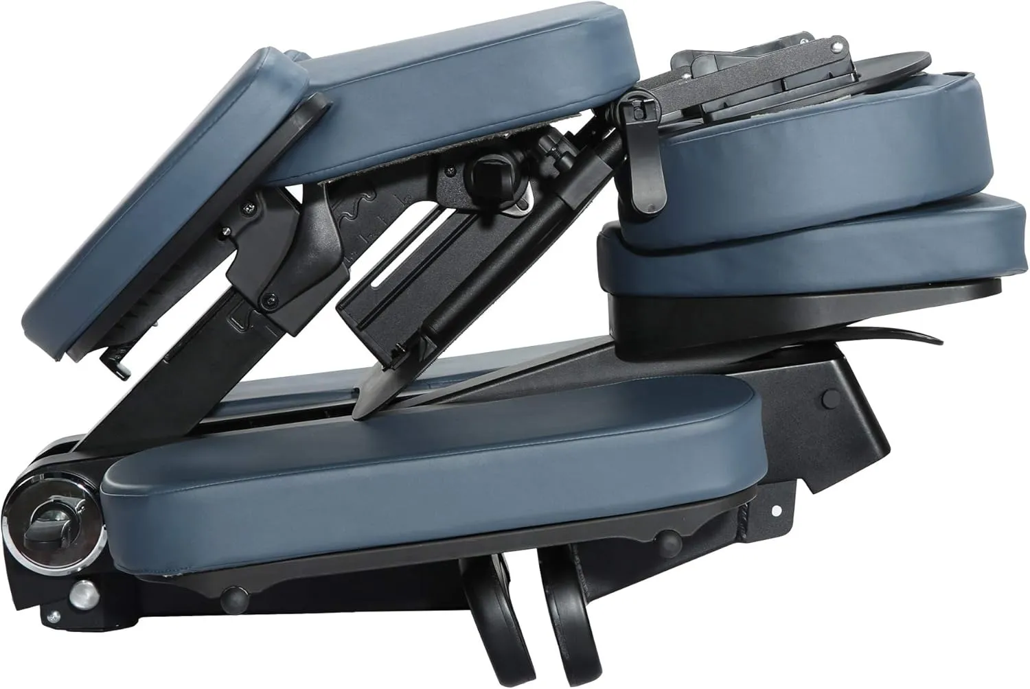 Master Massage Gymlane Portable Massage Chair-Ergonomically Designed with 2-Inch Foam Cushioning, Multiple Configurations, Supports up to 600lbs-Portable Tattoo Chair