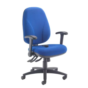 Maxi Ergo Chair with Lumbar Pump Folding Arms
