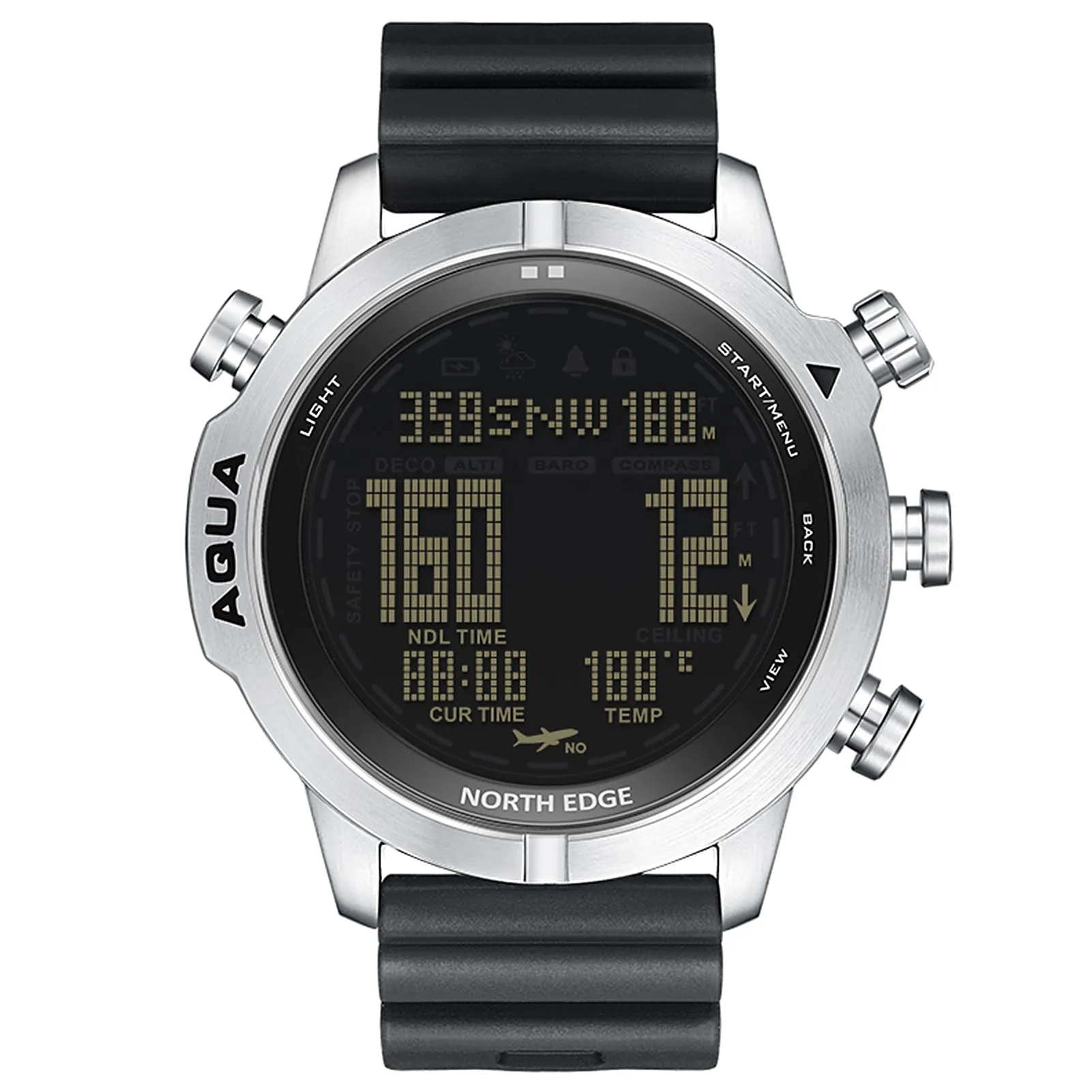 Men Sports Digital Analog Watch