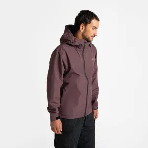 Mens Horizon 3L Rain Jacket Berry