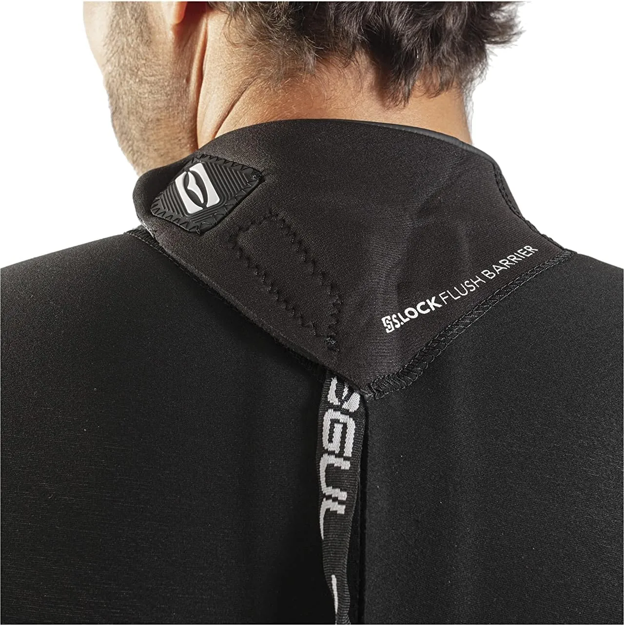 Mens Response 5/3mm GBS Back Zip Wetsuit - Black - Thermal Warm Heat Layer Layers Easy Stretch Waterproof
