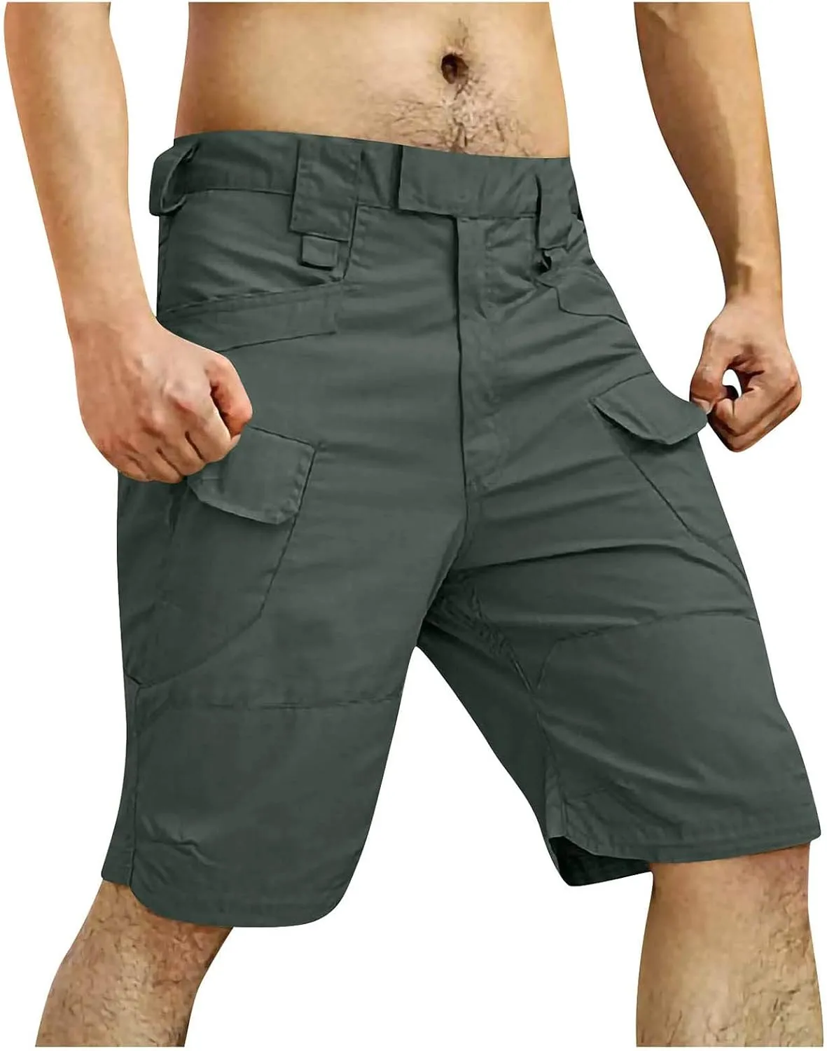 Mens Tactical Shorts Men's Sports Pocket Workwear Casual Loose Shorts Jogging Towncraft