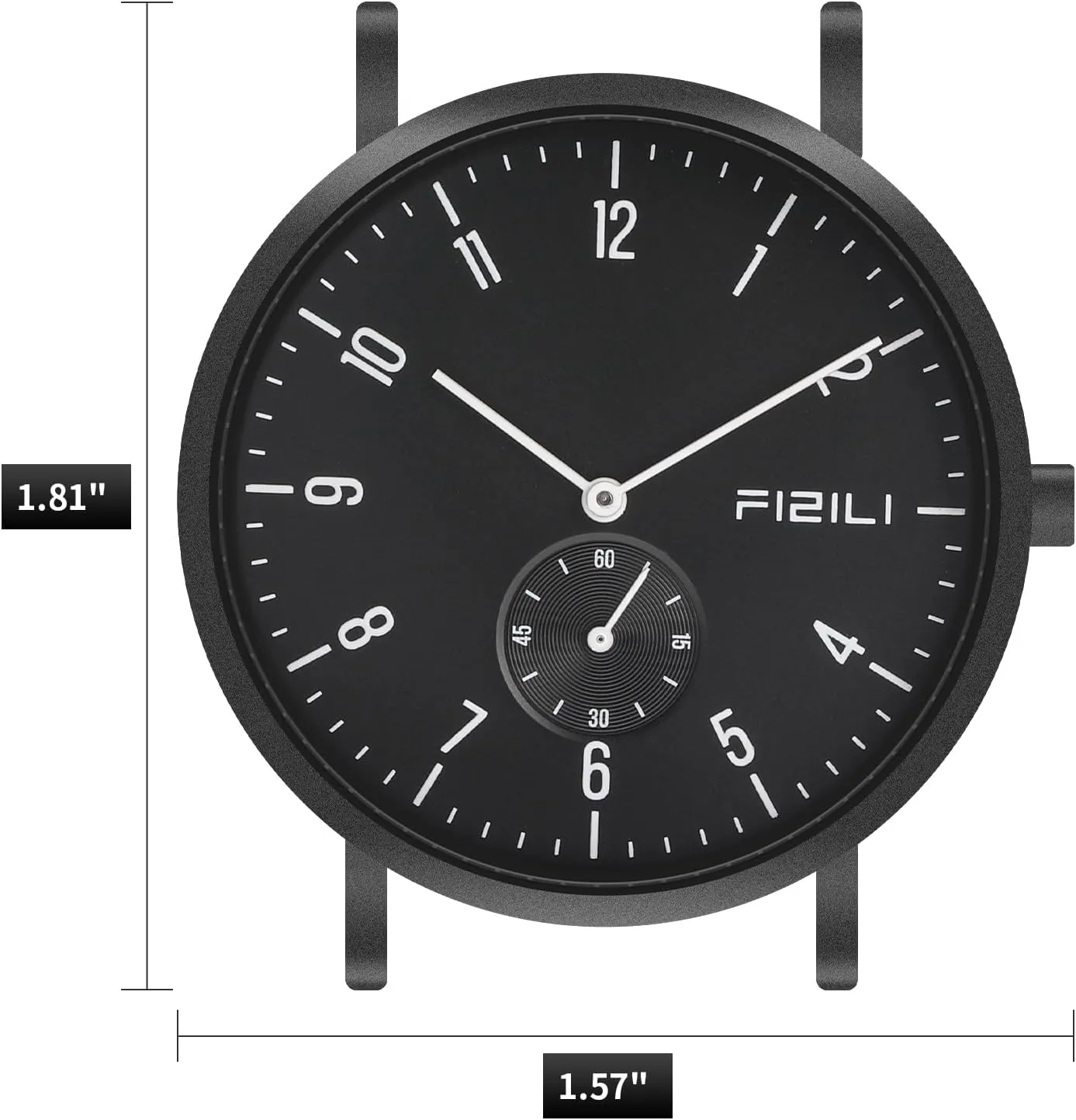 Mens Watches Minimalist Ultra Thin Waterproof Fashion Dressy Wrist Watch for Men Business Casual Luxury Quartz Analog Watch