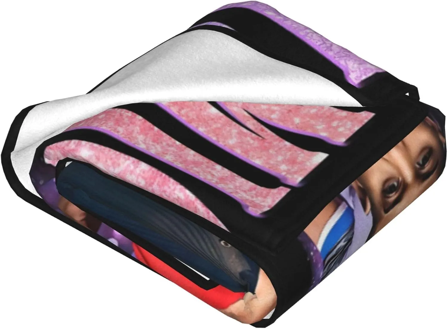 Michael B. Jordan Blanket Flannel Fleece Printed Throw Blankets Ultra Soft Micro Warm Blanket for All Season Bedding Chair Sofa Couch Bed 50"x40"