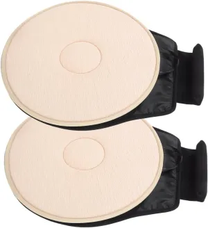 Mikinona 2Pcs Car Swivel Seat Cushion Lightweight Rotating Cushion for Easy Mobility Non Slip Bottom for Elderly and Pregnant Women Rotation for Comfort and Stability