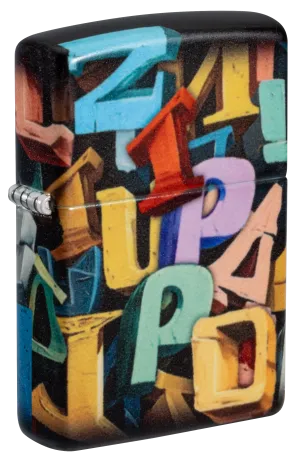 Modèle Lettres abstraites