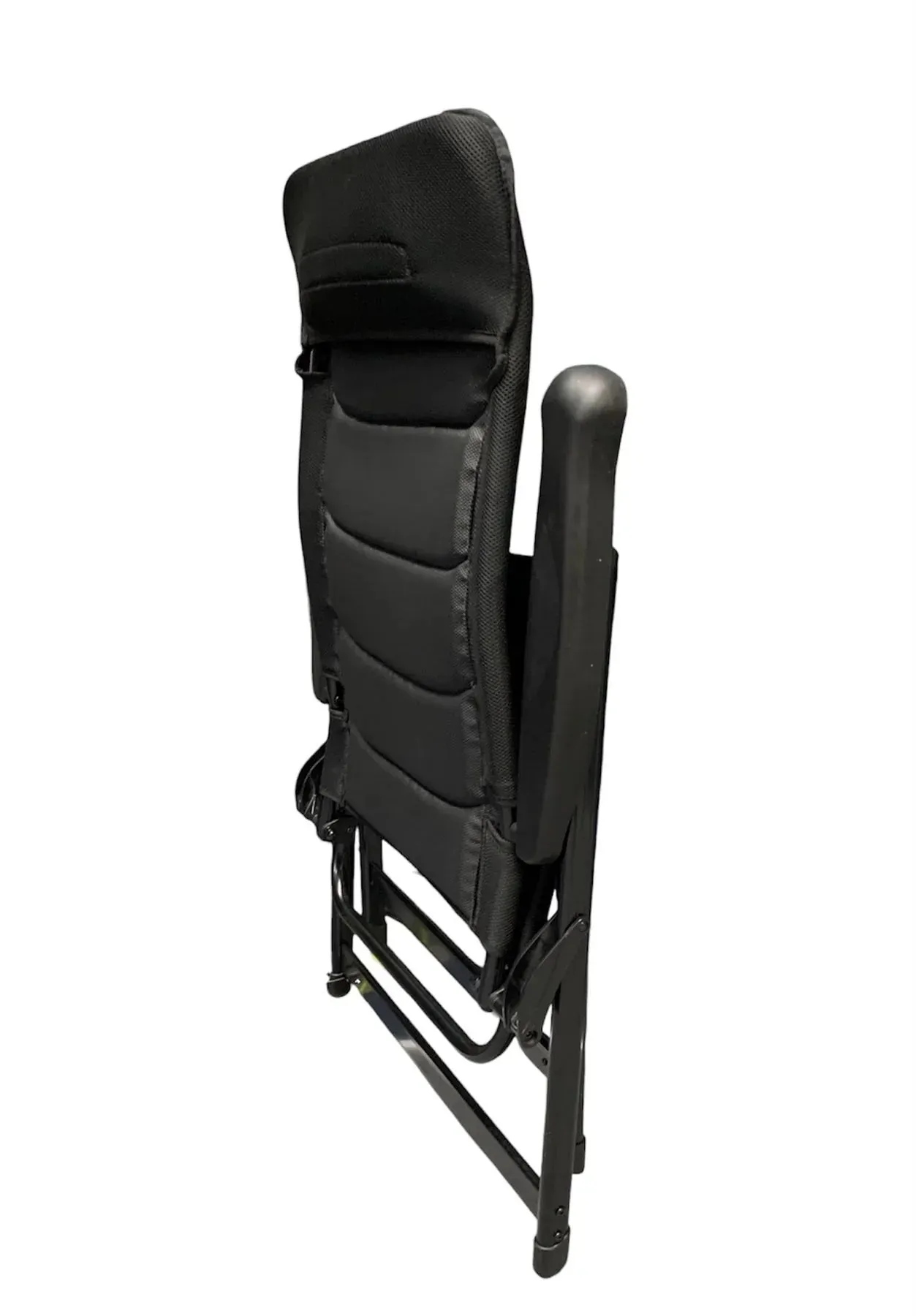 Monaco Reclining Padded High Back Camping Chair - Aluminium Frame
