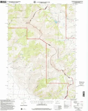 Morrison Lake MT topo map, 1:24000 Scale, 7.5 X 7.5 Minute, Historical, 1997, Updated 2002, 26.7 x 21.9 in