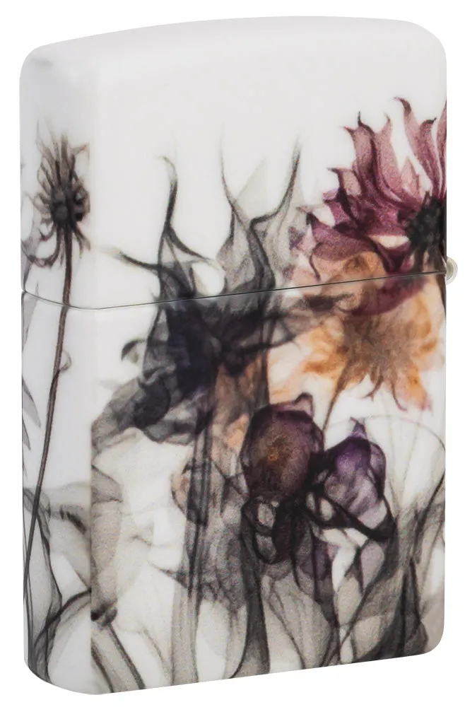Motif Fleurs aux rayons X