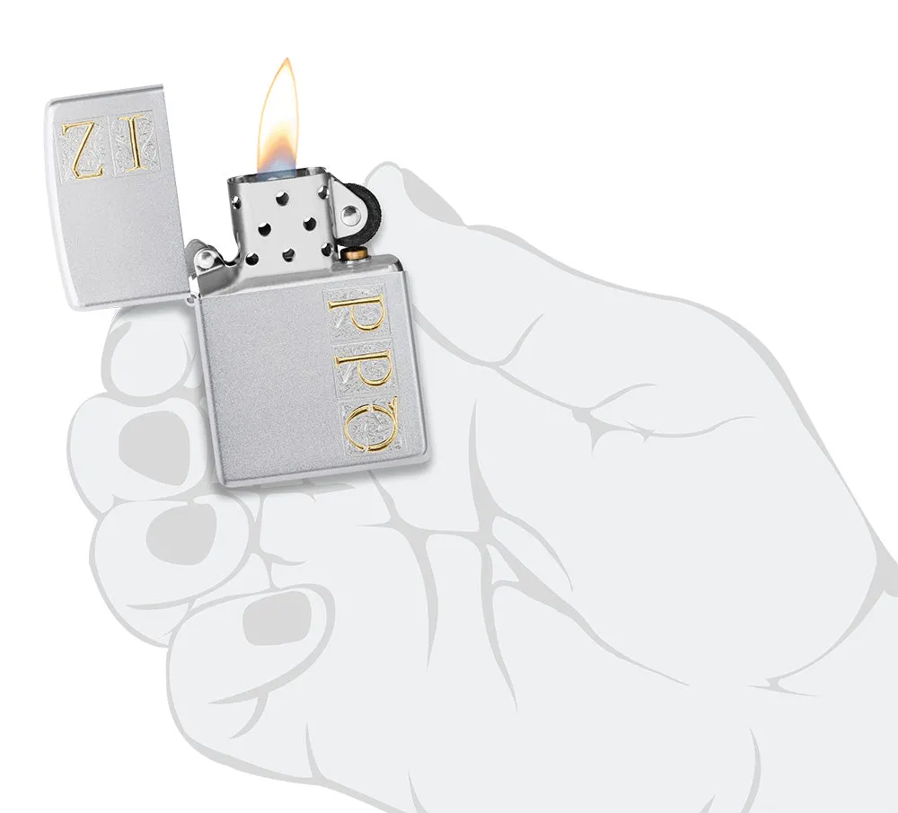 Motif Monogramme Zippo