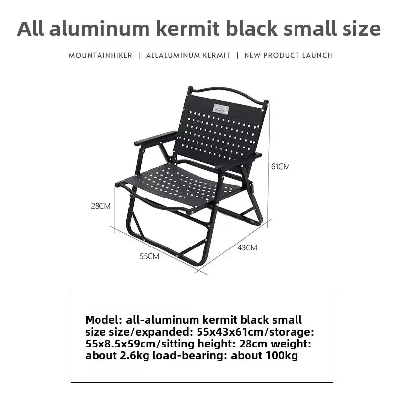MOUNTAINHIKER New Portable Folding Camping Chairs Tourist Chairs PP/Plastic Wood&Aluminum Alloy Fishing Chairs Outdoor Furniture