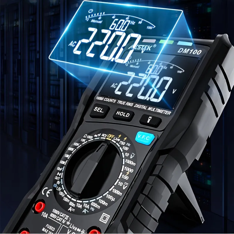 Multifunctional Digital Multimeter 10000 Counts NCV Voltage Current Testing