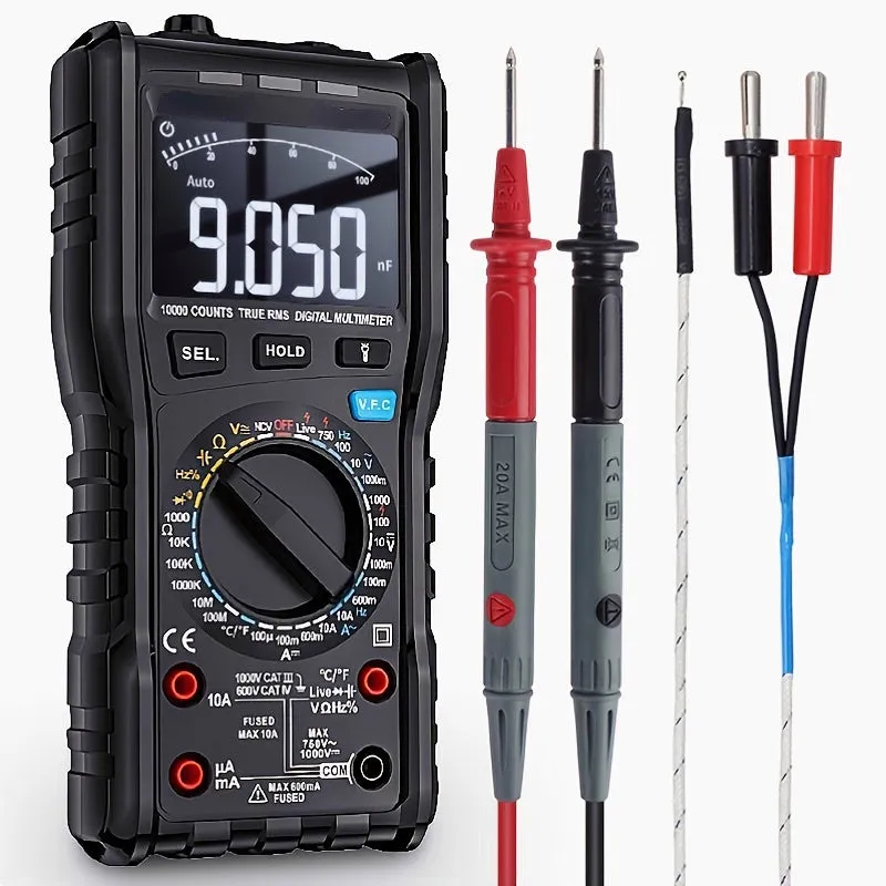 Multifunctional Digital Multimeter 10000 Counts NCV Voltage Current Testing