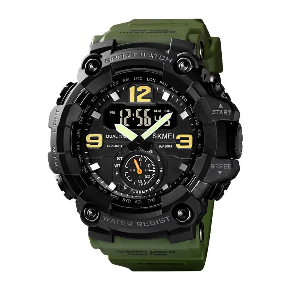 Multifunctional Waterproof Military Watch