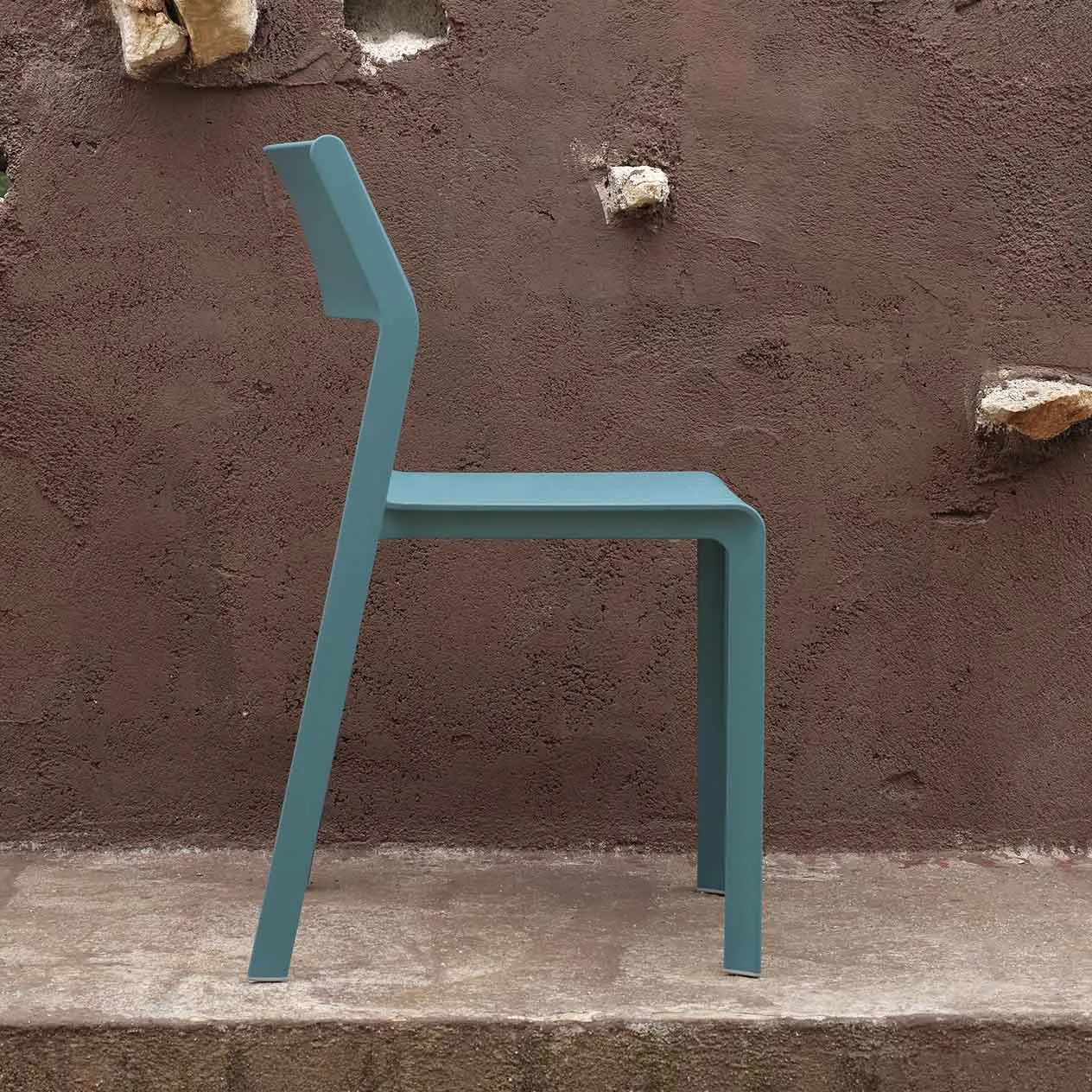 Nardi Trill Outdoor Resin Armless Dining Chair