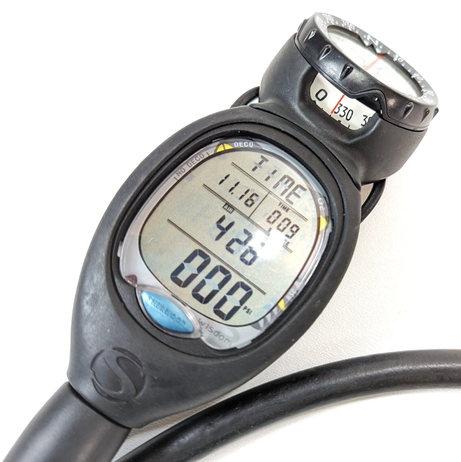 NEW Sherwood WISDOM 2 Air Integrated Scuba Dive Air & Nitrox Computer   Compass