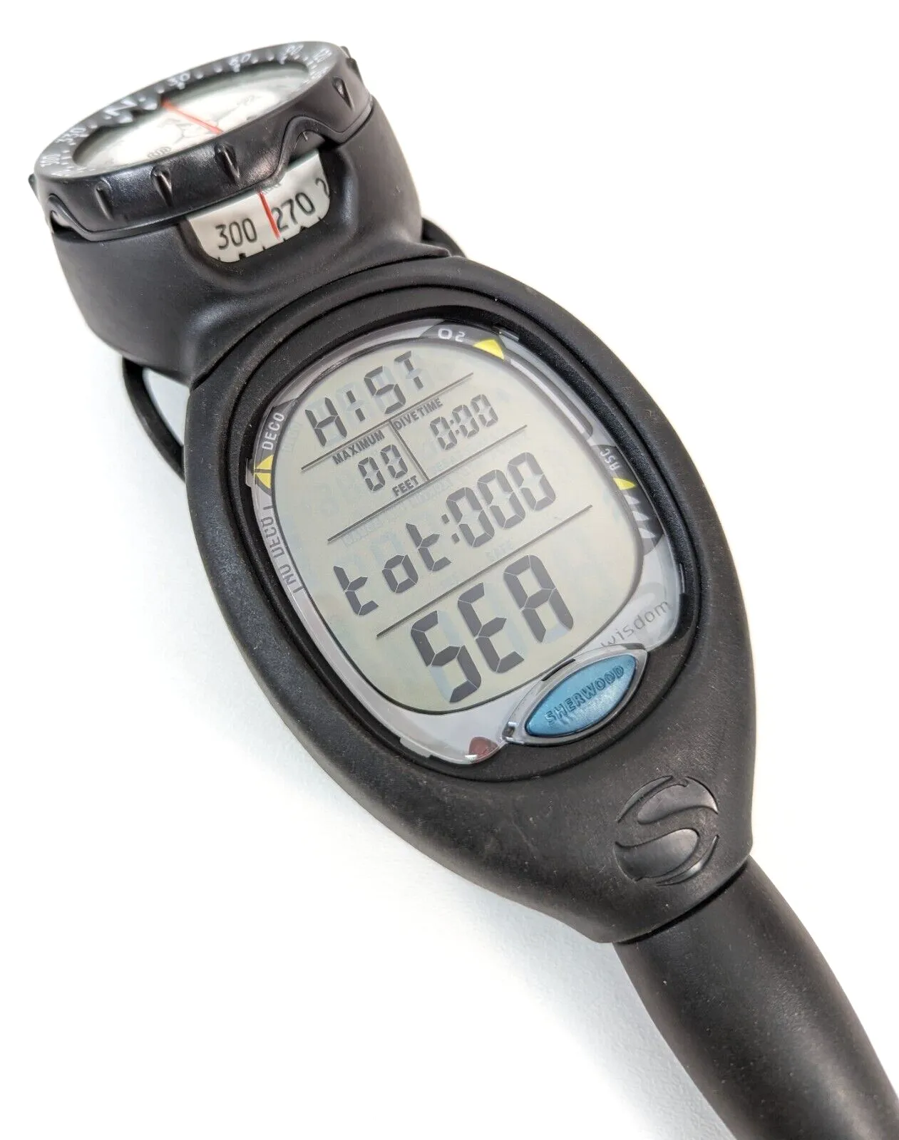 NEW Sherwood WISDOM 2 Air Integrated Scuba Dive Air & Nitrox Computer   Compass